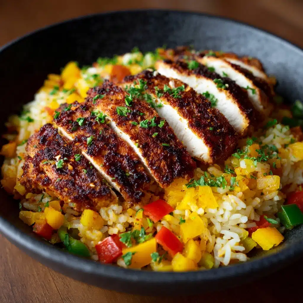 Easy Cajun Chicken and Rice Recipe - Recipe Image