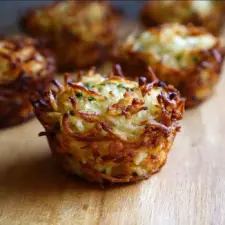 Crispy Baked Hash Browns in Muffin Tins - Easy Breakfast Recipe