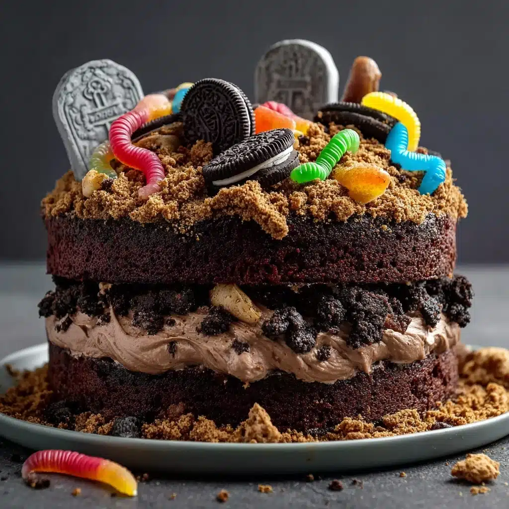 Graveyard Dirt Cake Recipe - Recipe Image