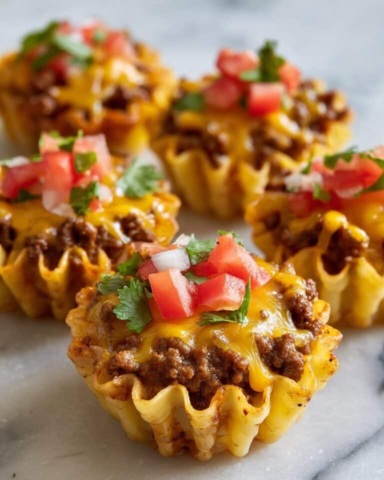 Taco-trained Beef Party Bites in Phyllo Shells Recipe