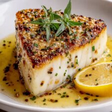Lemon Herb Tuna Steaks Skillet Recipe