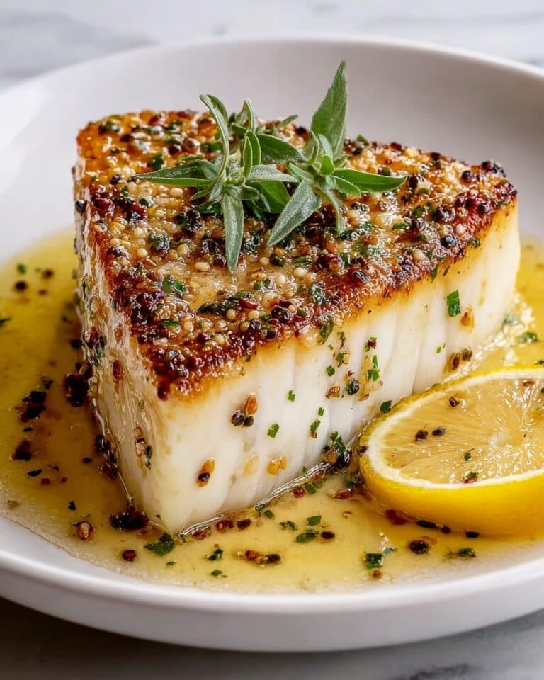 Lemon Herb Tuna Steaks Skillet Recipe