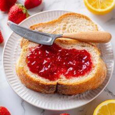 3 Ingredient Strawberry Jam (No Pectin) Recipe