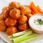 Buffalo Chicken Meatballs Recipe