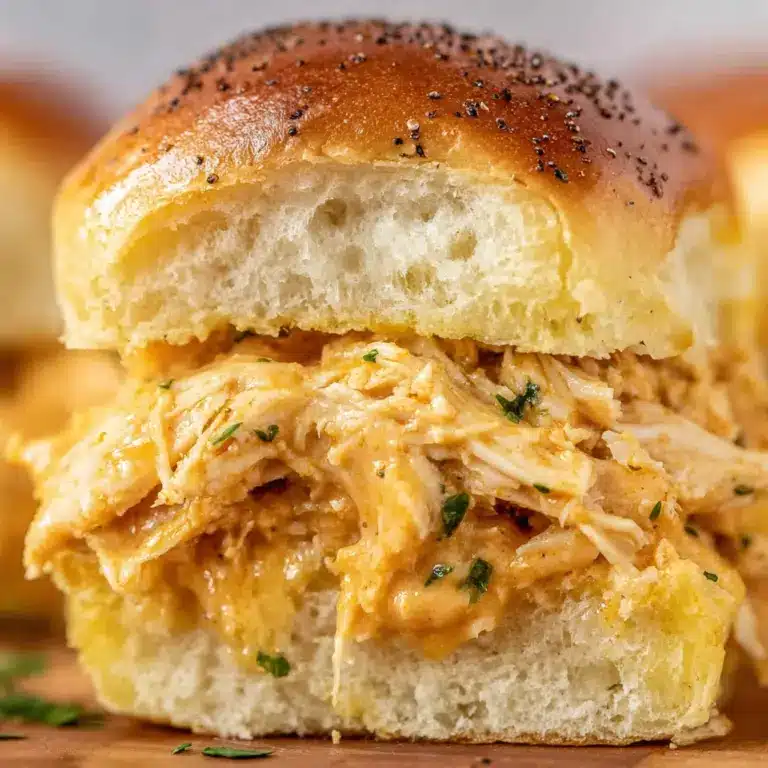 Buffalo Chicken Sliders Recipe