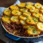 Cheesy Ground Beef and Potatoes Recipe