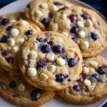 Blueberry White Chocolate Chip Cookies Recipe