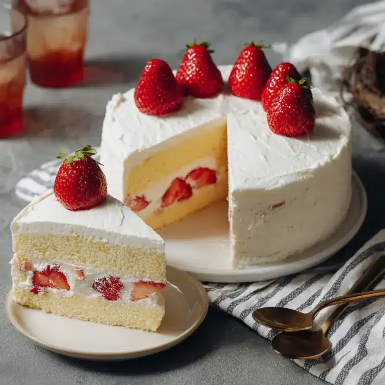 Japanese Strawberry Cake Recipe