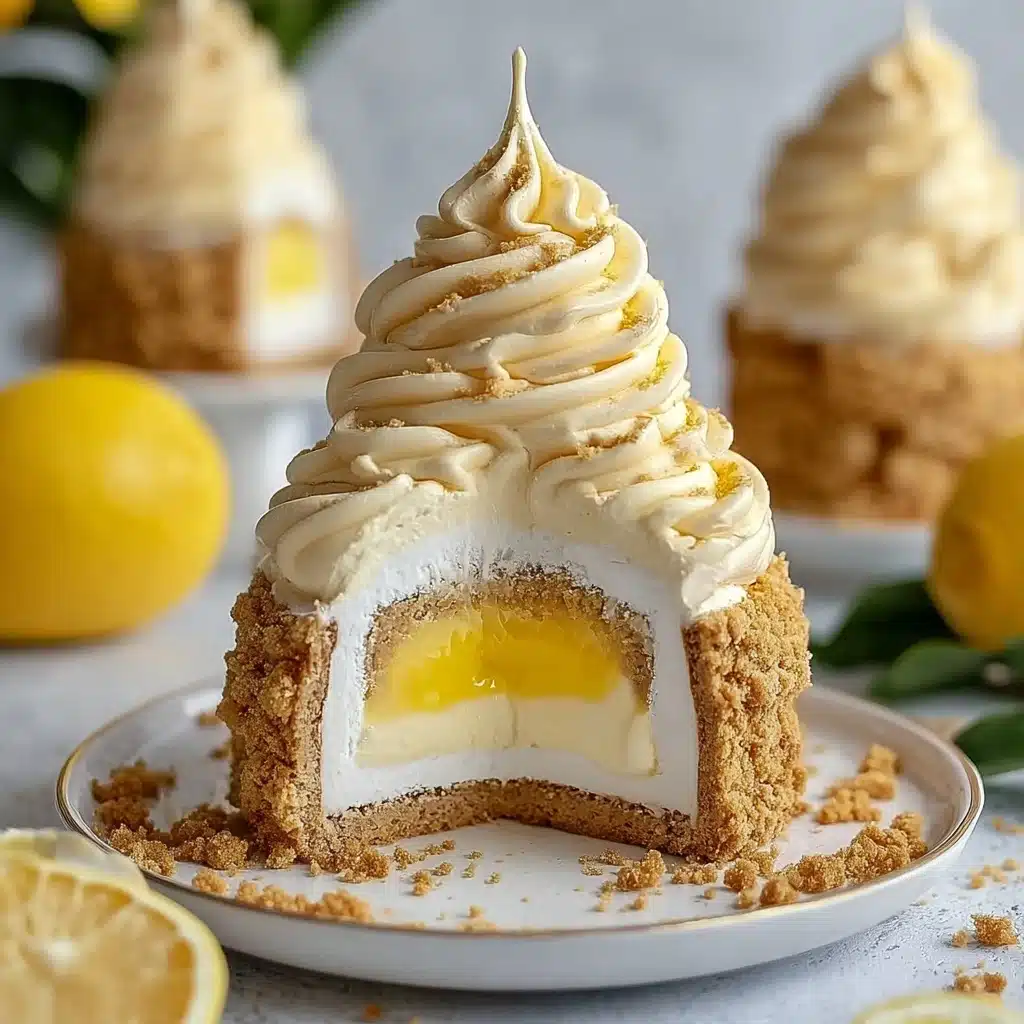 Light choux pastries filled with lemon cream Recipe - Recipe Image