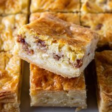 Breakfast Puff Pastry Bars Recipe