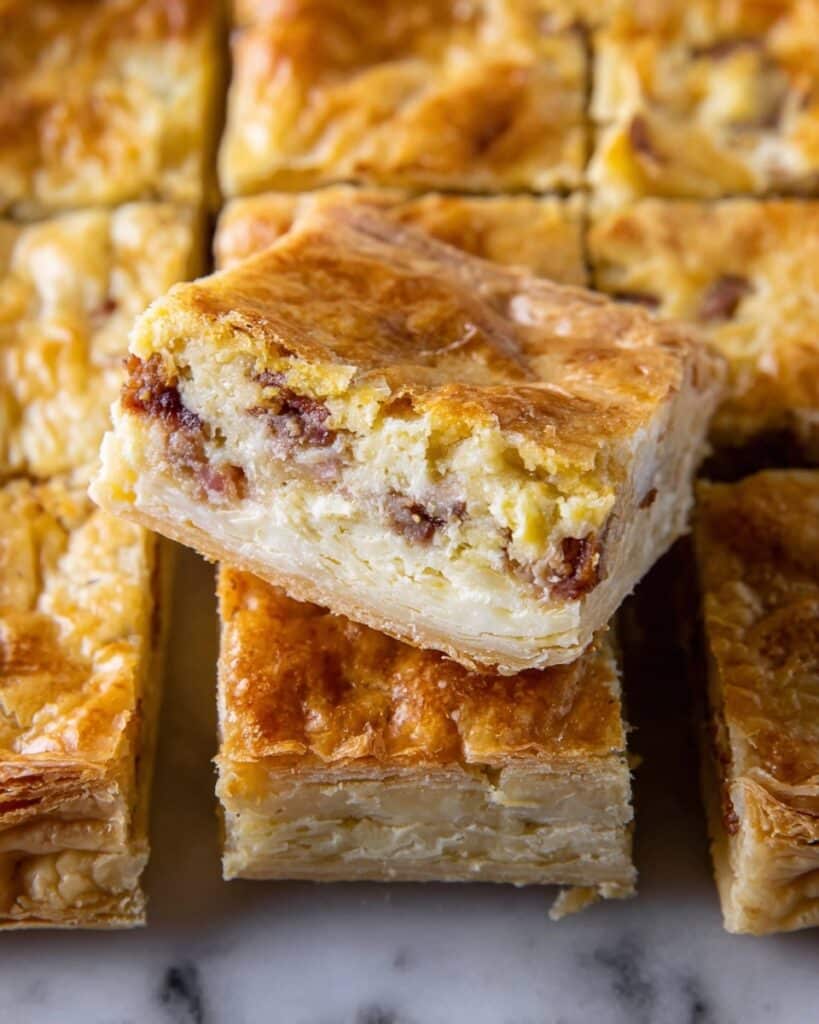 Breakfast Puff Pastry Bars Recipe