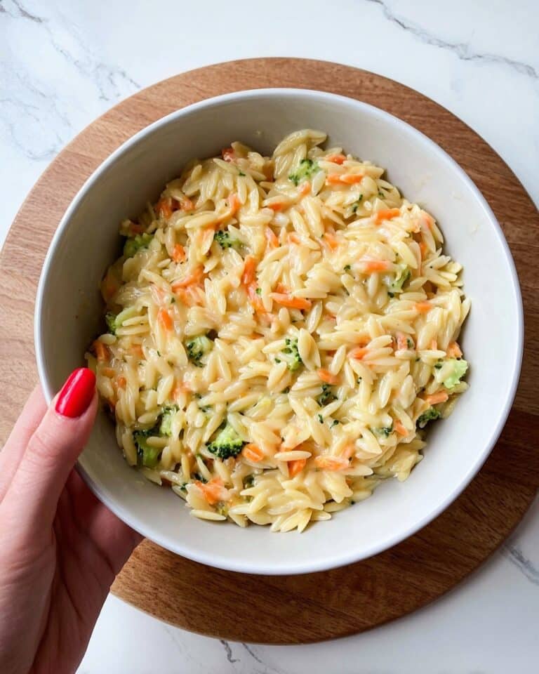 Veggie Orzo for Kids Recipe