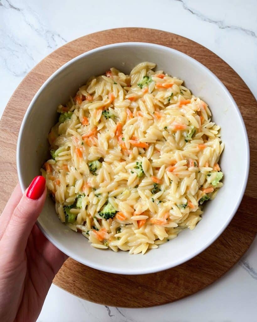 Veggie Orzo for Kids Recipe