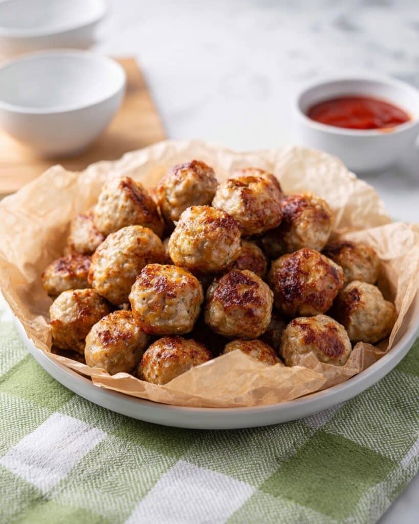 Ground Chicken Meatballs for Kids Recipe