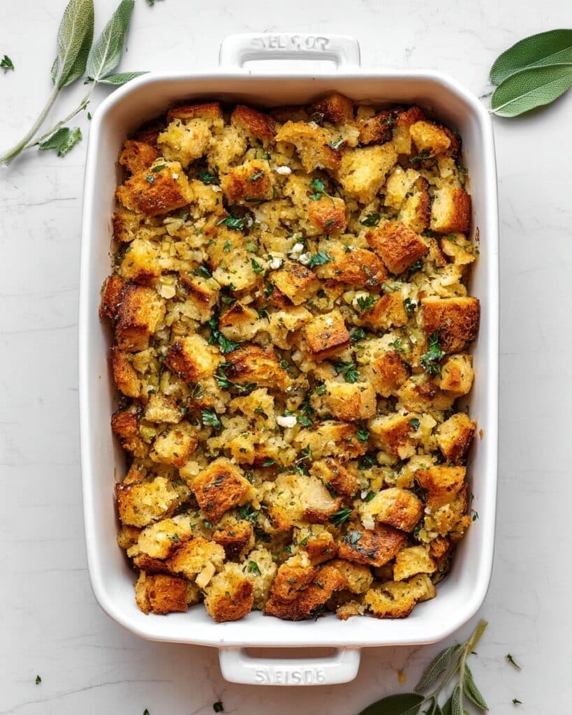 Our Favorite Buttery Herb Stuffing Recipe