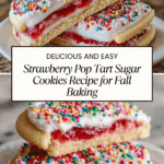 Strawberry Pop Tart Sugar Cookies Recipe