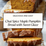 Chai Spice Maple Pumpkin Bread Recipe