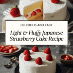 Japanese Strawberry Cake Recipe