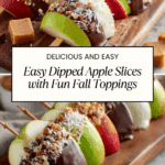 Dipped Apple Slices on a Stick Recipe