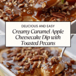 Caramel apple cheesecake dip recipe