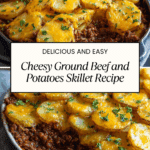 Cheesy Ground Beef and Potatoes Recipe