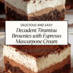 Tiramisu Brownies Recipe