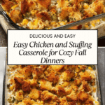 Chicken and Stuffing Casserole Recipe