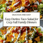 Comforting Doritos Taco Salad Recipe for Cozy Family Nights Recipe