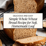 Simple Whole Wheat Bread Recipe