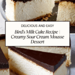 Bird's Milk Cake Recipe (Ptichye Moloko) Recipe