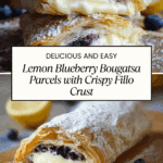 Lemon and Blueberry Bougatsa Parcels Recipe