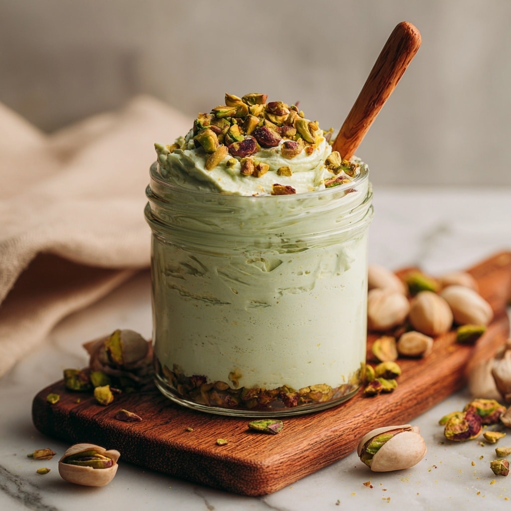 Homemade Pistachio Cream Spread Recipe