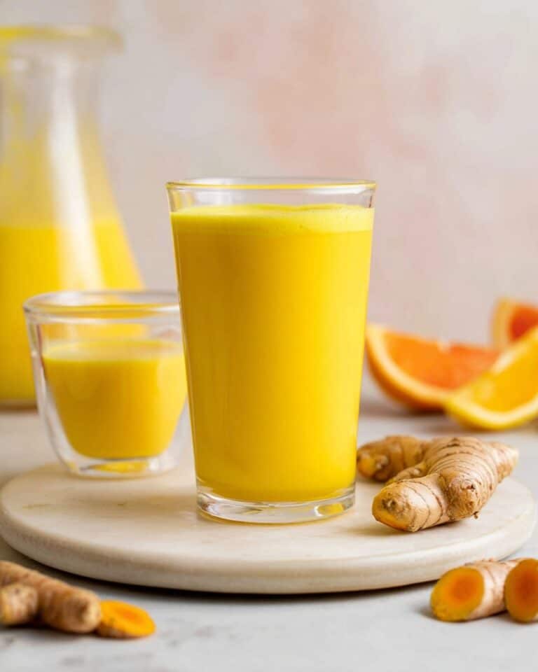 Ginger Turmeric Shots Recipe
