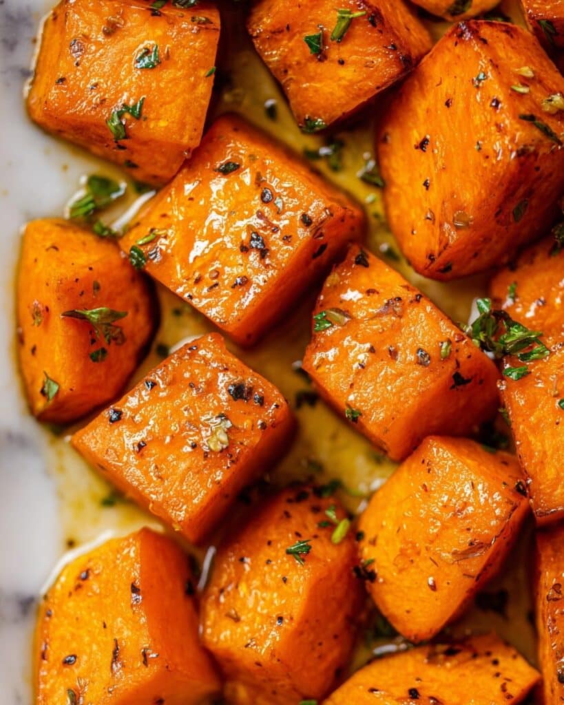 Brown Sugar Roasted Sweet Potatoes Recipe