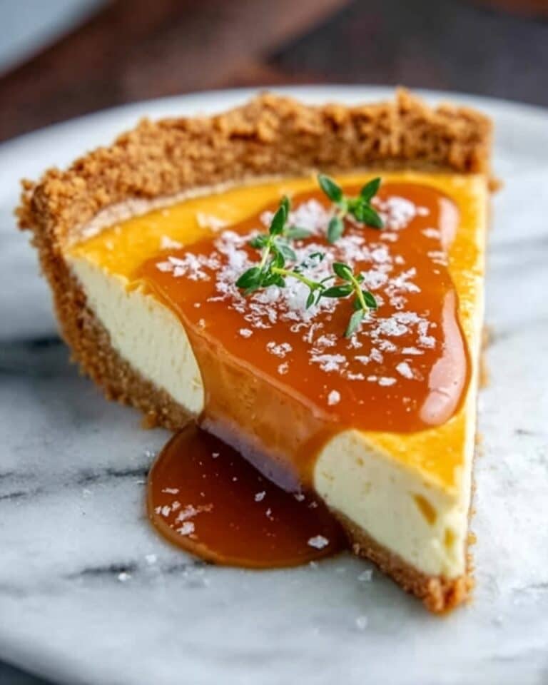 Salted Whiskey Honey Pie Recipe