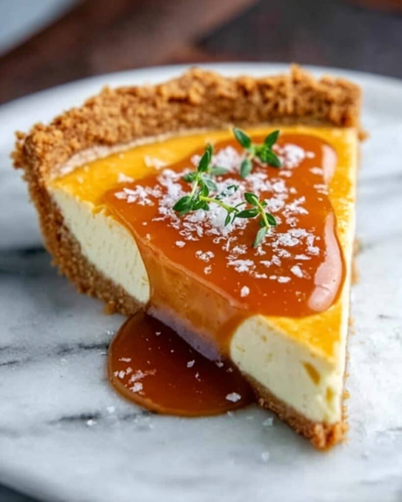 Salted Whiskey Honey Pie Recipe