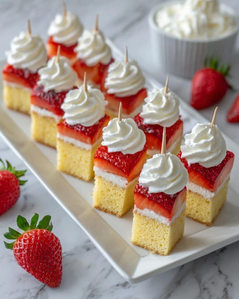 Strawberry Shortcake Kabobs Recipe