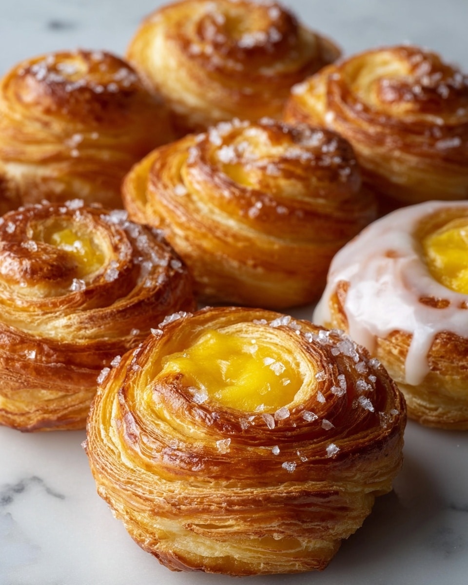 Peach Pie Cruffins Recipe