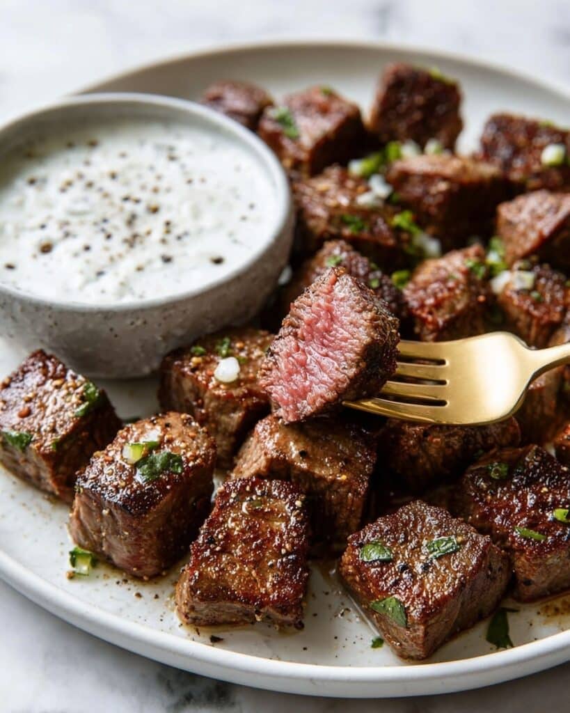 Air Fryer Steak Bites Recipe