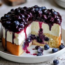 Vegan Lemon Cake and Blueberry Cheesecake Recipe