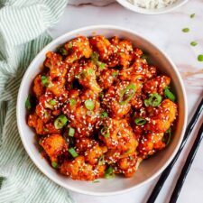 Sticky Sesame Cauliflower Recipe
