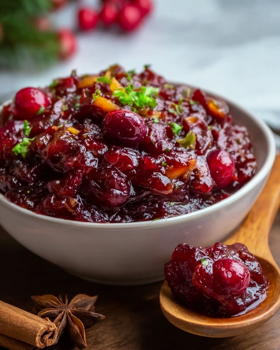 A close-up image of a bowl filled with a rich, chunky stew that has large, yellow potato pieces mixed with kidney beans in a thick, deep red sauce. The sauce looks textured with visible bits of spices and herbs, giving a hearty and spicy appearance. The bowl is white and sits on a white marbled surface. In the front right corner, there is a small wooden spoon filled with some of the stew, garnished with a few fresh red chili peppers and a sprinkle of green herbs. In the bottom left corner, some star anise pods are placed on the marble surface, adding a warm spice element to the scene. Photo taken with an iphone --ar 4:5 --v 7