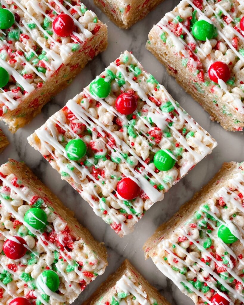 Christmas Rice Krispie Treats Recipe