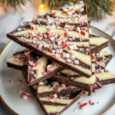 Chocolate Candy Cane Bark Recipe