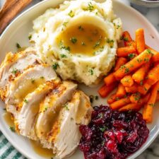 Oven Roasted Turkey Breast with Lemon and Garlic Recipe