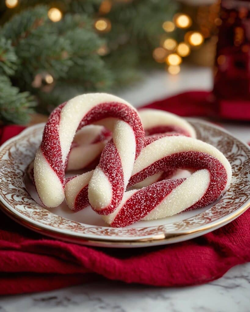 Candy Cane Cookies Recipe