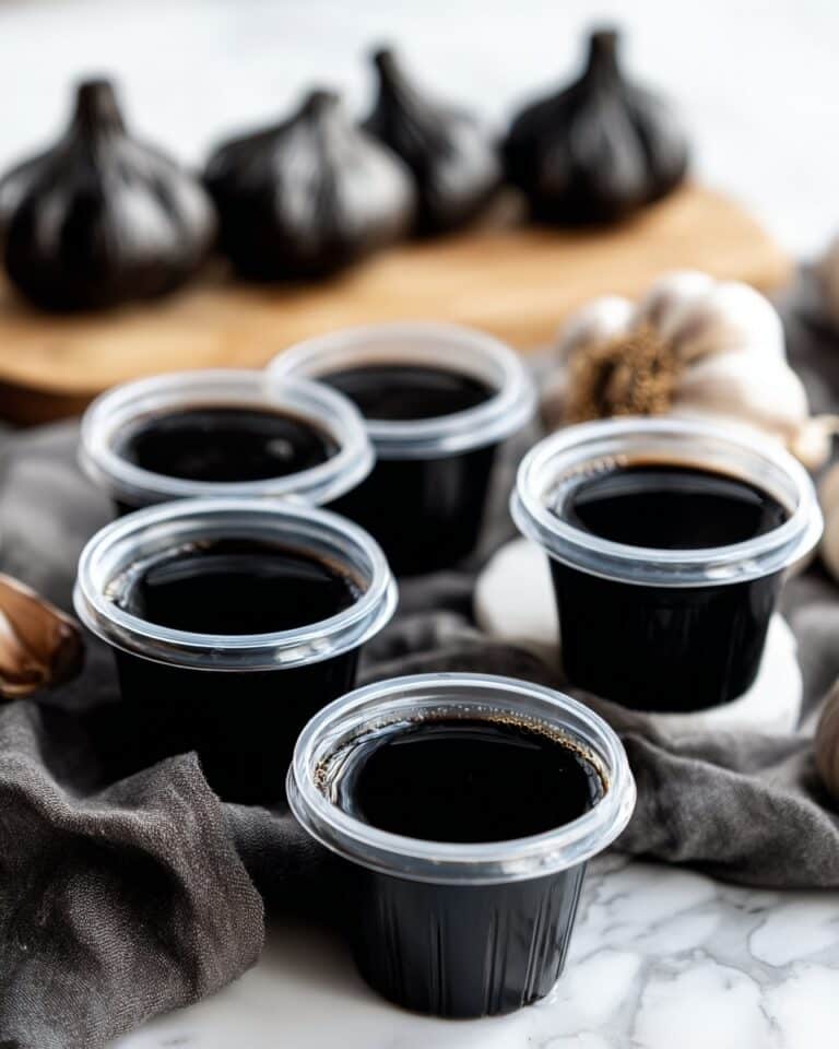 Bold and Easy Black Jello Shots for Halloween Parties Recipe