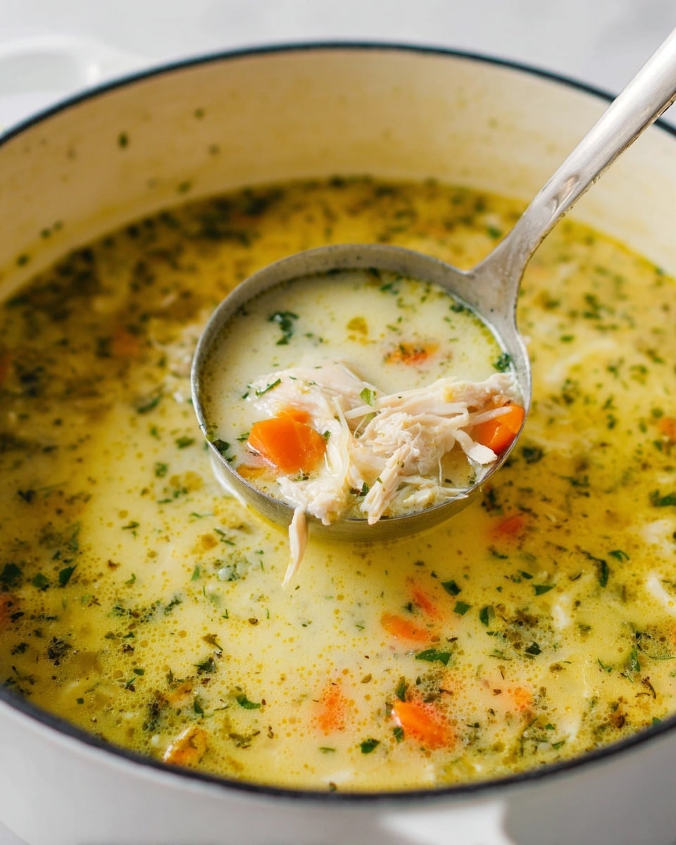 Lemon Chicken Orzo Soup Recipe