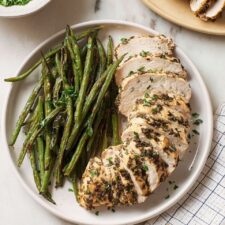 Oven Baked Turkey Tenderloin with Herbs and Maple Recipe