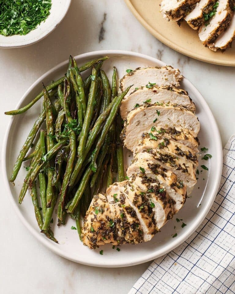 Oven Baked Turkey Tenderloin with Herbs and Maple Recipe